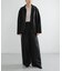 new basic　WOOL SILK WIDE PANTS