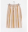 マルチストライプスカート∴