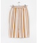 マルチストライプスカート∴