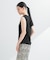 new basic　ドライツイストノースリーブカットソー