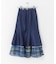 シアーチェックフレアマーメイドスカート