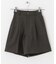 センタープレスバミューダパンツ