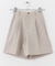 センタープレスバミューダパンツ