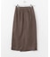 リネンレーヨン ラップスカート