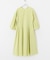 ボリュームスリーブタックワンピース
