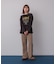 シャーリンググラフィックロングスリーブTシャツ