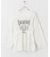 シャーリンググラフィックロングスリーブTシャツ