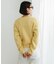 F by ROSSO　コットンブークレ片畦カーディガン