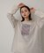 グラフィックロングTシャツ