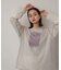 グラフィックロングTシャツ