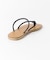 コードトングフラットサンダル