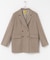F by ROSSO　ヘリンボンネップツイードジャケット
