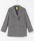 F by ROSSO　ヘリンボンネップツイードジャケット