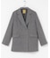 F by ROSSO　ヘリンボンネップツイードジャケット