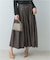 F by ROSSO　タックボリュームスカート