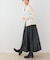 F by ROSSO　タックボリュームスカート