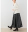 F by ROSSO　タックボリュームスカート