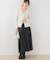 F by ROSSO　タックボリュームスカート