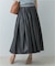 F by ROSSO　タックボリュームスカート