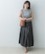 F by ROSSO　タックボリュームスカート