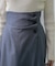 ボタンディテールスカート