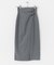 ボタンディテールスカート