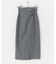 ボタンディテールスカート