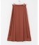 F by ROSSO　サテンフレアスカート
