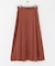 F by ROSSO　サテンフレアスカート