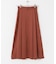 F by ROSSO　サテンフレアスカート