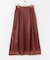 F by ROSSO　サテンフレアスカート