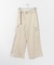 ベルトツキワークワイドパンツ