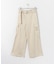 ベルトツキワークワイドパンツ