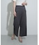 フラップポケットワイドパンツ