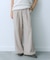 フラップポケットワイドパンツ