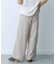 フラップポケットワイドパンツ