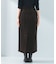 le　CORDUROY H-LINE SKIRT