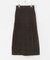 le　CORDUROY H-LINE SKIRT
