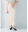 le　CORDUROY H-LINE SKIRT
