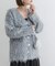 F by ROSSO　シープドッグシャギーカーディガン