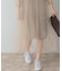 TORRAZZO DONNA　ニット×オーガンジーリバーシブルワンピース