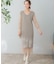 TORRAZZO DONNA　ニット×オーガンジーリバーシブルワンピース