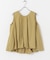 F by ROSSO　ノースリーブバルーンヘムブラウス