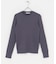 『WEB限定』クルーネックコンパクトリブニット