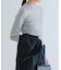 『WEB限定』クルーネックコンパクトリブニット