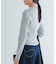 『WEB限定』クルーネックコンパクトリブニット