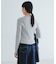 『WEB限定』クルーネックコンパクトリブニット