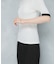 バイカラーコンパクトリブTシャツ