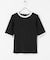 バイカラーコンパクトリブTシャツ