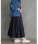 『WEB限定』グログランバルーンスカート